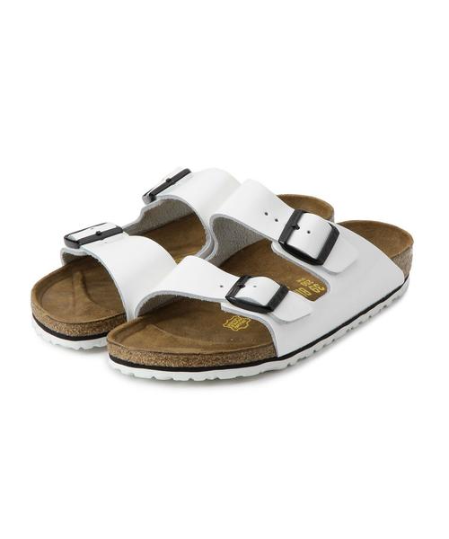 BIRKENSTOCK(ビルケンシュトック)の「BIRKENSTOCK(ビルケンシュトック) ARIZONA●(サンダル・レディース・ブラック/ホワイト・39/38/37/36)」の2枚目の写真