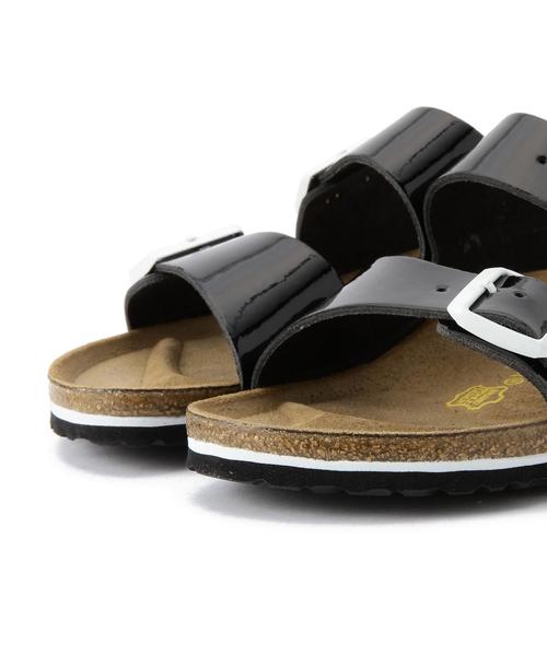 BIRKENSTOCK(ビルケンシュトック)の「BIRKENSTOCK(ビルケンシュトック) ARIZONA●(サンダル・レディース・ブラック/ホワイト・39/38/37/36)」の7枚目の写真