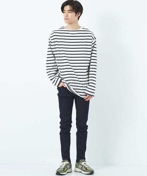 green label relaxing（グリーンレーベルリラクシング）の「シグネチャー スキニー デニムパンツ（デニムパンツ・メンズ・ネイビー/ブラック・S/XL/M/L/XS）」の6枚目の写真