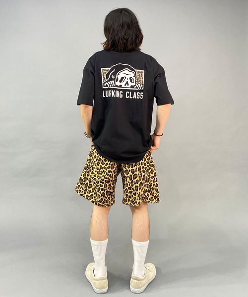 LURKING CLASS（ラーキングクラス）の「【ムラサキスポーツ別注】LURKING CLASS/ラーキングクラス ワイドシルエット バックプリントTシャツ/半袖Tシャツ ST23STM03（Tシャツ/カットソー・メンズ・ブラック/ホワイト/ホワイト系その他・L/M/XL）」の15枚目の写真