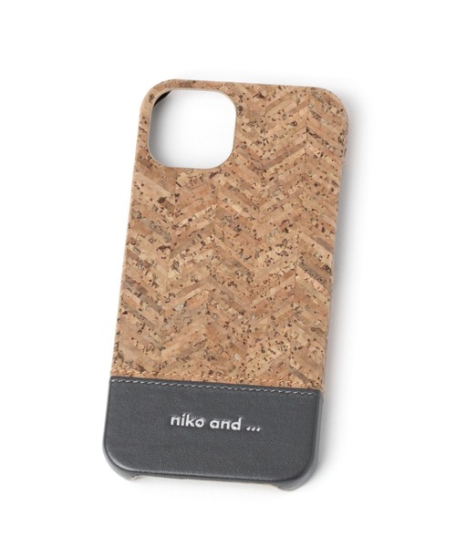 niko and...(ニコアンド)の「オリジナルコルクiPhoneケース(iPhone13)(スマホケース/カバー・レディース・その他1/その他2・0)」の2枚目の写真