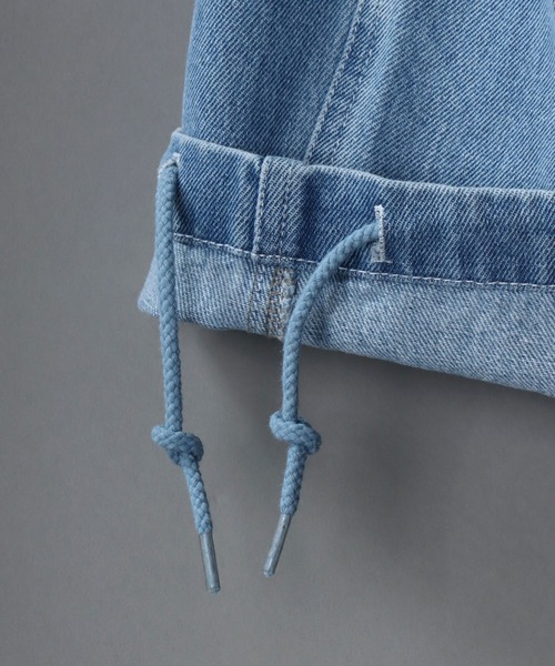 【セール】Wide Tapered Denim cargo pants/ワイドテーパード デニム カーゴパンツ（カーゴパンツ）｜SITRY（シトリー）