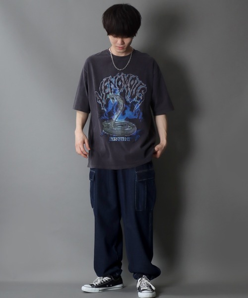 【セール】Wide Tapered Denim cargo pants/ワイドテーパード デニム カーゴパンツ（カーゴパンツ）｜SITRY（シトリー）