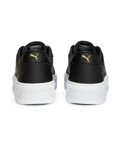 PUMA（プーマ）の「PUMA プーマ ウィメンズ スマッシュ プラットフォーム V3 スリーク スニーカー（スニーカー・レディース・グレー/ブラック×ゴールド/ホワイト×シルバー・24.0cm/25.0cm/23.5cm/22.5cm/24.5cm/22.0cm/25.5cm/23.0cm）」の12枚目の写真