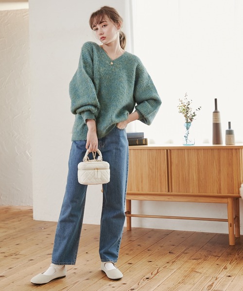 ANGIE（アンジー）の「キルティングミニバニティーバッグ（ショルダーバッグ・レディース・ブラック/ベージュ/ホワイト/シルバー・FREE）」の8枚目の写真