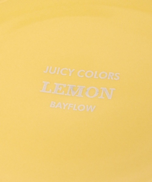 BAYFLOW（ベイフロー）の「[電子レンジ･食洗機可]BF JUICY COLORSプレートＭ（食器・レディース・イエロー/オレンジ/ライトグリーン・0）」の14枚目の写真