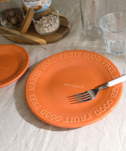 BAYFLOW（ベイフロー）の「[電子レンジ･食洗機可]BF JUICY COLORSプレートＭ（食器・レディース・イエロー/オレンジ/ライトグリーン・0）」の20枚目の写真