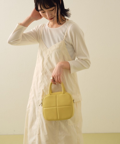 CIAOPANIC TYPY（チャオパニックティピー）の「ナイロンカーゴキャミワンピース（ワンピース・レディース・オフホワイト/カーキ/ブラック・ONE SIZE）」の17枚目の写真