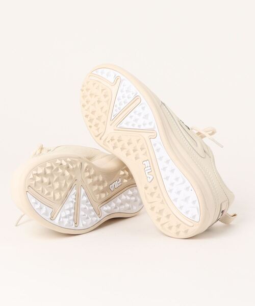 FILA(フィラ)の「ディスラプター2 ゴルフ / DISRUPTOR 2 GOLF / ゴルフシューズ(その他シューズ・レディース・ベージュ・23.0cm/23.5cm/24.0cm/24.5cm/25.0cm/25.5cm/26.0cm/26.5cm/27.0cm/27.5cm/28.0cm)」の4枚目の写真