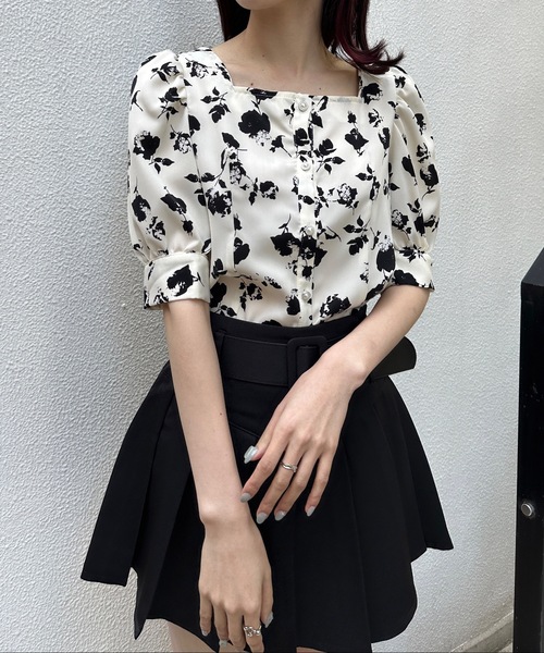 one way（ワンウェイ）の「ビッグカラー2WAYブラウス（シャツ/ブラウス・レディース・ホワイト系その他2/ブラック系その他/ホワイト系その他・FREE）」の18枚目の写真