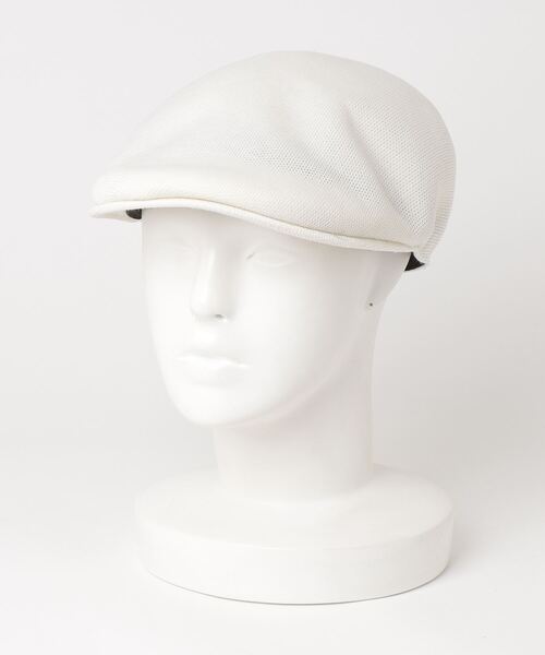 Sense of Grace（センスオブグレース）の「サーモ編み ハンチング（ハンチング/ベレー帽・メンズ・ブラック系/ブルー/ベージュ系/ブラック/ホワイト/ライム・FREE）」の2枚目の写真