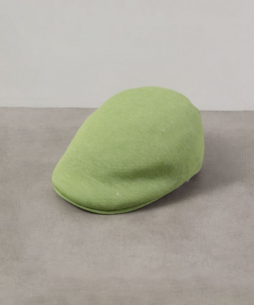 Sense of Grace（センスオブグレース）の「サーモ編み ハンチング（ハンチング/ベレー帽・メンズ・ブラック系/ブルー/ベージュ系/ブラック/ホワイト/ライム・FREE）」の6枚目の写真