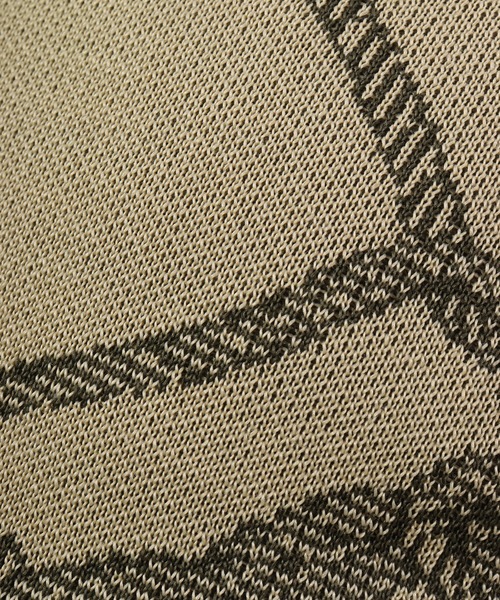 Sense of Grace（センスオブグレース）の「サーモ編み ハンチング（ハンチング/ベレー帽・メンズ・ブラック系/ブルー/ベージュ系/ブラック/ホワイト/ライム・FREE）」の10枚目の写真