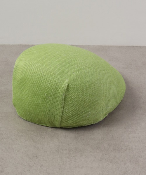 Sense of Grace（センスオブグレース）の「サーモ編み ハンチング（ハンチング/ベレー帽・メンズ・ブラック系/ブルー/ベージュ系/ブラック/ホワイト/ライム・FREE）」の12枚目の写真