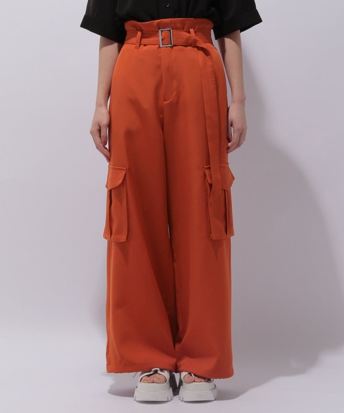 HARE（ハレ）の「2WAYベルトテッドカーゴパンツ(HARE)（カーゴ