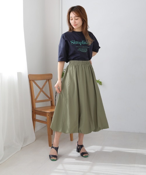 Bou Jeloud（ブージュルード）の「コットンWシルケットロゴT（Tシャツ/カットソー・レディース・ブラック/ホワイト/パープル/ネイビー・FREE）」の17枚目の写真