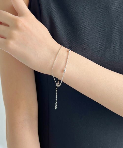 iso(イソ)の「ダブルチェーン ブレスレット(ブレスレット・レディース・ゴールド/シルバー・FREE)」の10枚目の写真