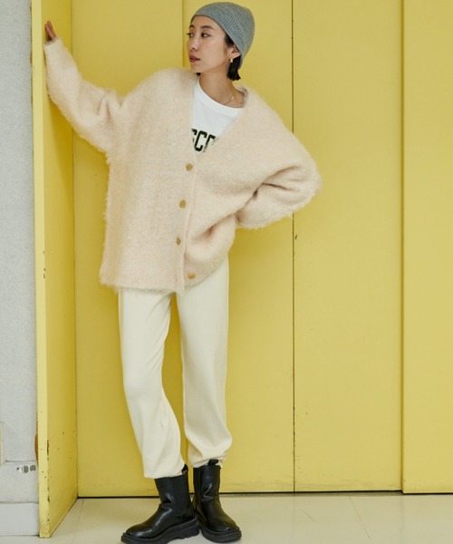 Auntie Rosa Holiday(アンティローザホリデー)の「【定番商品!】ニットジョガーパンツ / サイズ展開あり(その他パンツ・レディース・チャコールグレー/アイボリー/ブラック・SMALL/MEDIUM)」の10枚目の写真