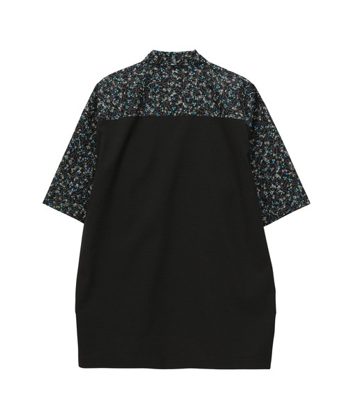 ★9/6,7限定値下げ★【新品未使用】zucca グラニュラープリント 黒 ZUCCa（ズッカ）の「グラニュラープリント/シャツ（シャツ