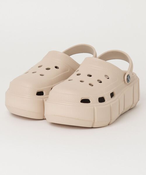 chumchum(チャムチャム)の「厚底チャンキーサボサンダル(ユニセックス)(サンダル・レディース・ブラック/ホワイト/ライム/レモンイエロー/ベージュ/チェリーピンク/パープル・M/L/LL/3L/S/SS/4L)」の4枚目の写真