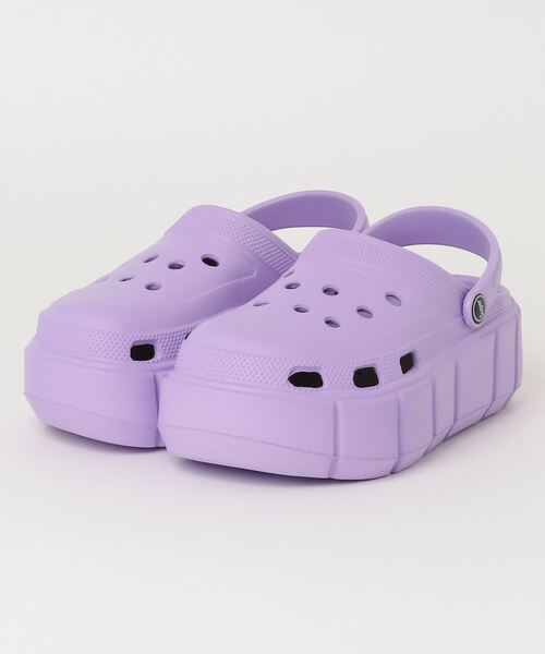 chumchum(チャムチャム)の「厚底チャンキーサボサンダル(ユニセックス)(サンダル・レディース・ブラック/ホワイト/ライム/レモンイエロー/ベージュ/チェリーピンク/パープル・M/L/LL/3L/S/SS/4L)」の5枚目の写真