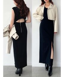 RESEXXY | バックオープンスリットワンピース(ワンピース)