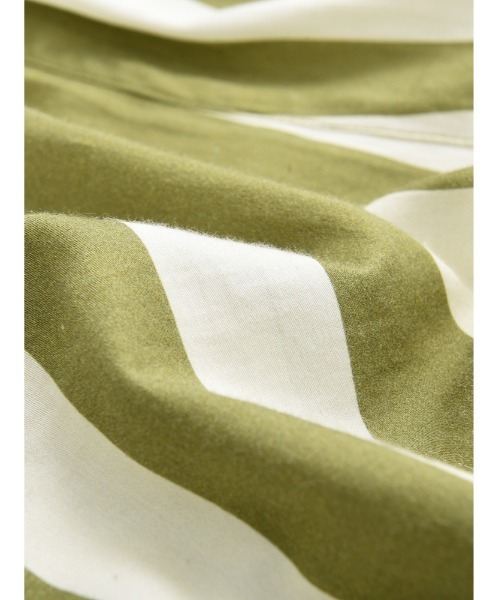 JNBY（ジェーエヌビーワイ）の「HOME Genderless Striped Drawstring-waist Cotton Pants / コットンパンツ（その他パンツ・レディース・グリーン系その他5/ブルー系その他4/ベージュ系その他5・36/38/40）」の10枚目の写真