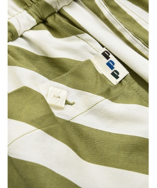 JNBY（ジェーエヌビーワイ）の「HOME Genderless Striped Drawstring-waist Cotton Pants / コットンパンツ（その他パンツ・レディース・グリーン系その他5/ブルー系その他4/ベージュ系その他5・36/38/40）」の13枚目の写真