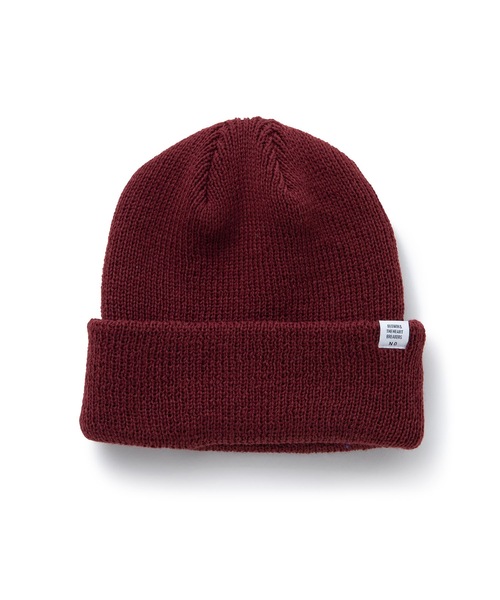 BEDWIN & THE HEARTBREAKERS（ベドウィン アンド ザ ハートブレイカーズ）の「ACRYLIC WATCH CAP "ROBERT"（ニットキャップ/ビーニー・メンズ・ターコイズブルー/バーガンディー/ブラウン/ブラック・FREE）」の6枚目の写真