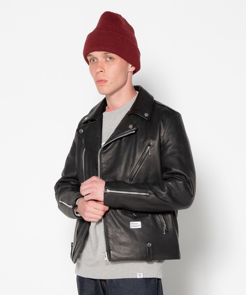 BEDWIN & THE HEARTBREAKERS（ベドウィン アンド ザ ハートブレイカーズ）の「ACRYLIC WATCH CAP "ROBERT"（ニットキャップ/ビーニー・メンズ・ターコイズブルー/バーガンディー/ブラウン/ブラック・FREE）」の15枚目の写真