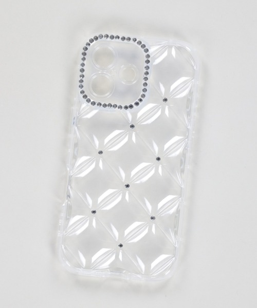 SPINNS（スピンズ）の「iPhone11/12/13/14/15/16/17対応/ラインストーンデザイン クリアモバイルケース（スマホケース/カバー・レディース・クリア・iPhone 13/iPhone 14/iPhone 12/iPhone 11/iPhone 15/iPhone 16/17）」の10枚目の写真