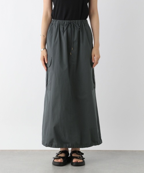 LEPSIM(レプシィム)の「ミリタリーカーゴスカート 961218(スカート・レディース・アイボリー/カーキ/グレー・FREE)」の17枚目の写真