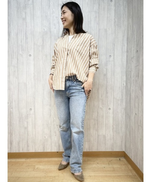 GAP(ギャップ)の「ウォッシュウェル '90s ミッドライズ ルーズフィット デニム(デニムパンツ・レディース・ライトインディゴブルー・23/24/25/26/27/28/29/30)」の12枚目の写真