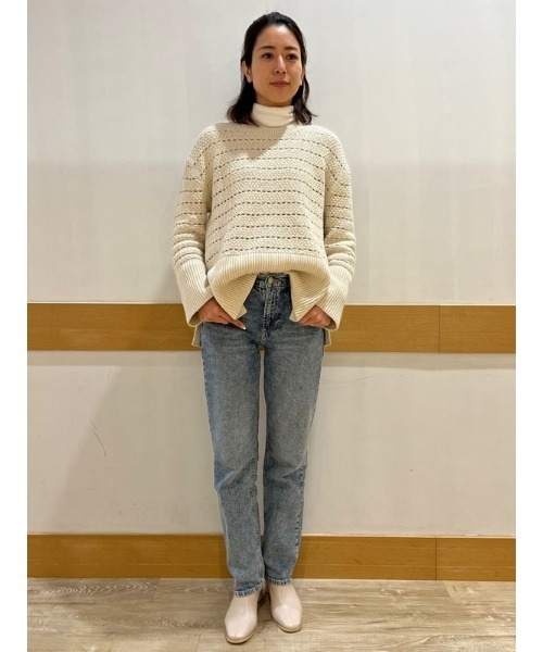 GAP(ギャップ)の「ウォッシュウェル '90s ミッドライズ ルーズフィット デニム(デニムパンツ・レディース・ライトインディゴブルー・23/24/25/26/27/28/29/30)」の14枚目の写真