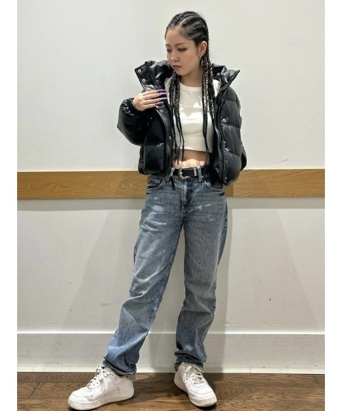 GAP(ギャップ)の「ウォッシュウェル '90s ミッドライズ ルーズフィット デニム(デニムパンツ・レディース・ライトインディゴブルー・23/24/25/26/27/28/29/30)」の20枚目の写真