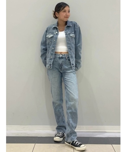 セール】ウォッシュウェル '90s ミッドライズ ルーズフィット デニム