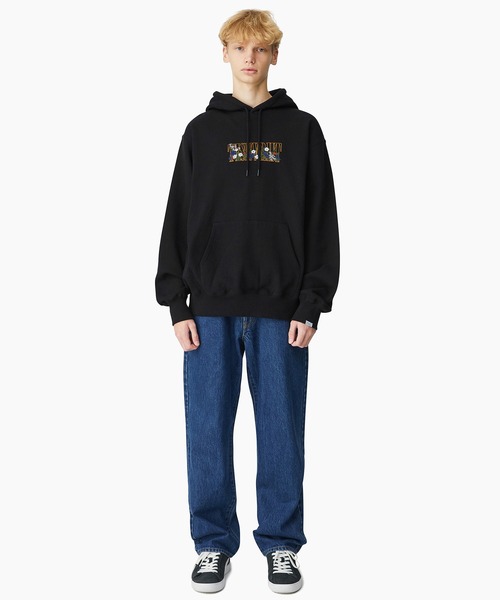 thisisneverthat(ディスイズネバーザット)の「TISNVRHT Hoodie(パーカー・メンズ・マスタード/ブラック/ライトブルー・XL/S/M/L)」の8枚目の写真
