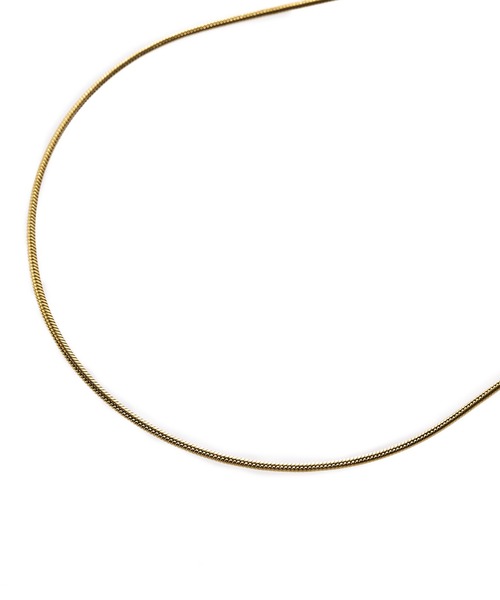 【CENE】セネ/1mmスネークチェーンネックレス/45cm