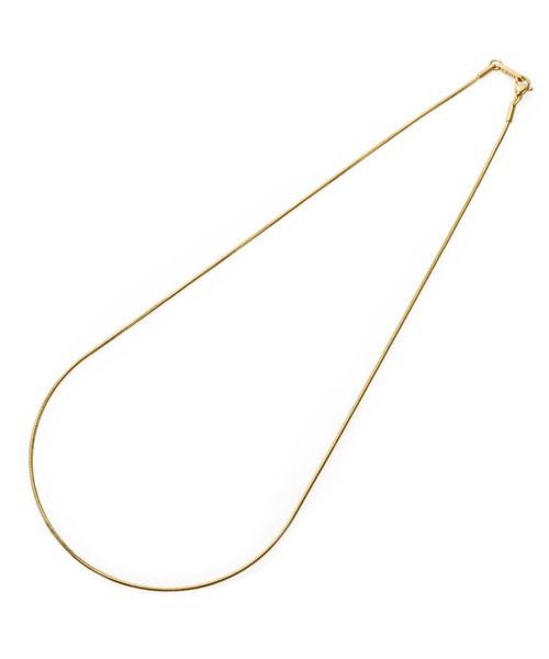 CENE（セネ）の「【CENE】セネ/1mmスネークチェーンネックレス/45cm（ネックレス・レディース・ピンクゴールド/シルバー/ゴールド・FREE）」の12枚目の写真
