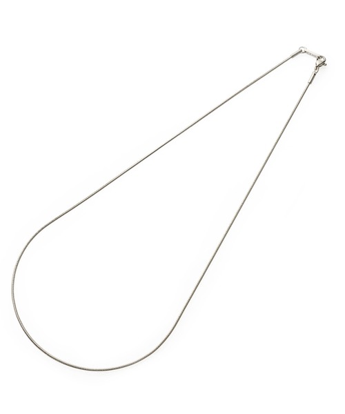 CENE（セネ）の「【CENE】セネ/1mmスネークチェーンネックレス/45cm（ネックレス・レディース・ピンクゴールド/シルバー/ゴールド・FREE）」の4枚目の写真