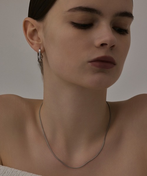 CENE（セネ）の「【CENE】セネ/1mmスネークチェーンネックレス/45cm（ネックレス・レディース・ピンクゴールド/シルバー/ゴールド・FREE）」の9枚目の写真
