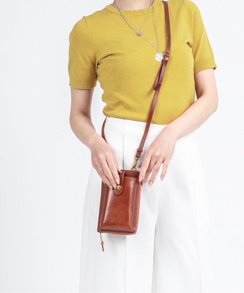 BELLIES YORK（ベリーズヨーク）の「【BELLIES YORK/ベリーズヨーク】スマートフォンショルダー　ショルダーバッグ　財布（ショルダーバッグ・レディース・ダークグリーン/ブラウン/ブラック/アッシュブラウン・FREE）」の11枚目の写真