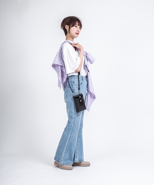 BELLIES YORK（ベリーズヨーク）の「【BELLIES YORK/ベリーズヨーク】スマートフォンショルダー　ショルダーバッグ　財布（ショルダーバッグ・レディース・ダークグリーン/ブラウン/ブラック/アッシュブラウン・FREE）」の18枚目の写真