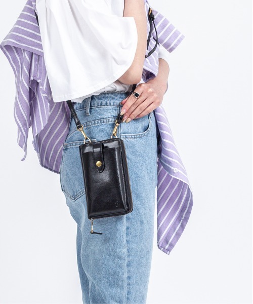 BELLIES YORK（ベリーズヨーク）の「【BELLIES YORK/ベリーズヨーク】スマートフォンショルダー　ショルダーバッグ　財布（ショルダーバッグ・レディース・ダークグリーン/ブラウン/ブラック/アッシュブラウン・FREE）」の17枚目の写真