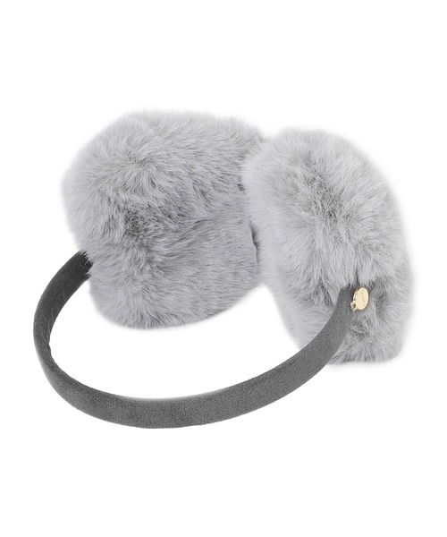 イヤーマフラー 'ハート' フェイクファー（イヤーマフ）｜FURLA