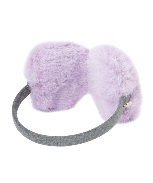 【お洒落感】FURLAフルラ ハート型イヤマフ イヤーマフラー 'ハート' フェイクファー（イヤーマフ）｜FURLA
