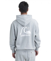 OG HOODIE SWEAT/クイックシルバーバッグビッグロゴプリントスウェットプルオーバーパーカー