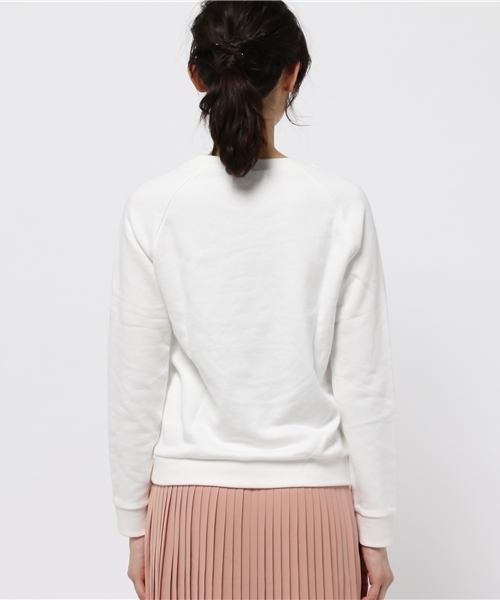 OUTLET（アウトレット）の「【CAPRICIEUX LE'MAGE】型押シスエットプルオーバー（Tシャツ/カットソー・レディース・ホワイト・FREE）」の4枚目の写真