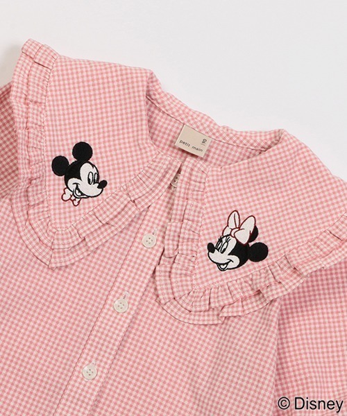 petit main（プティマイン）の「【Disney】襟刺繍ブラウス（シャツ/ブラウス・キッズ・ブラック/ピンク/オフホワイト・110cm/130cm/80ｃｍ/90cm/120cm/100cm）」の7枚目の写真