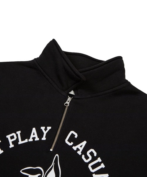 87mm(87mm)の「【UNISEX】Mmlg/MMLG RUGBYプルオーバ(裏起毛) 2977151(スウェット・レディース・ブラック/グレー/ピンク/クリーム・LARGE/SMALL/MEDIUM)」の12枚目の写真